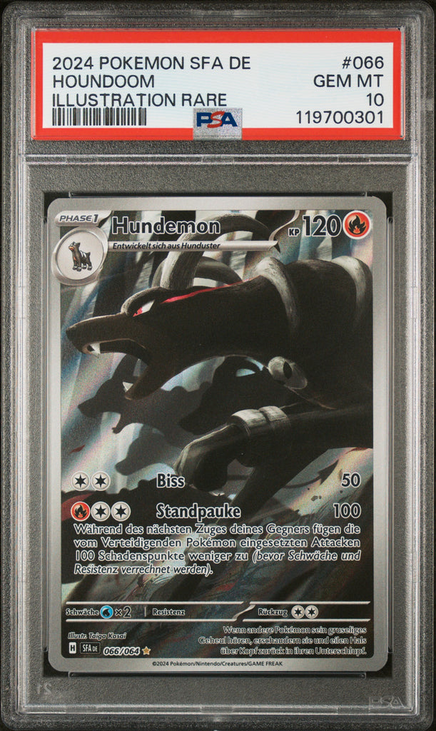 Hundemon 2024 66 PSA 10 - German