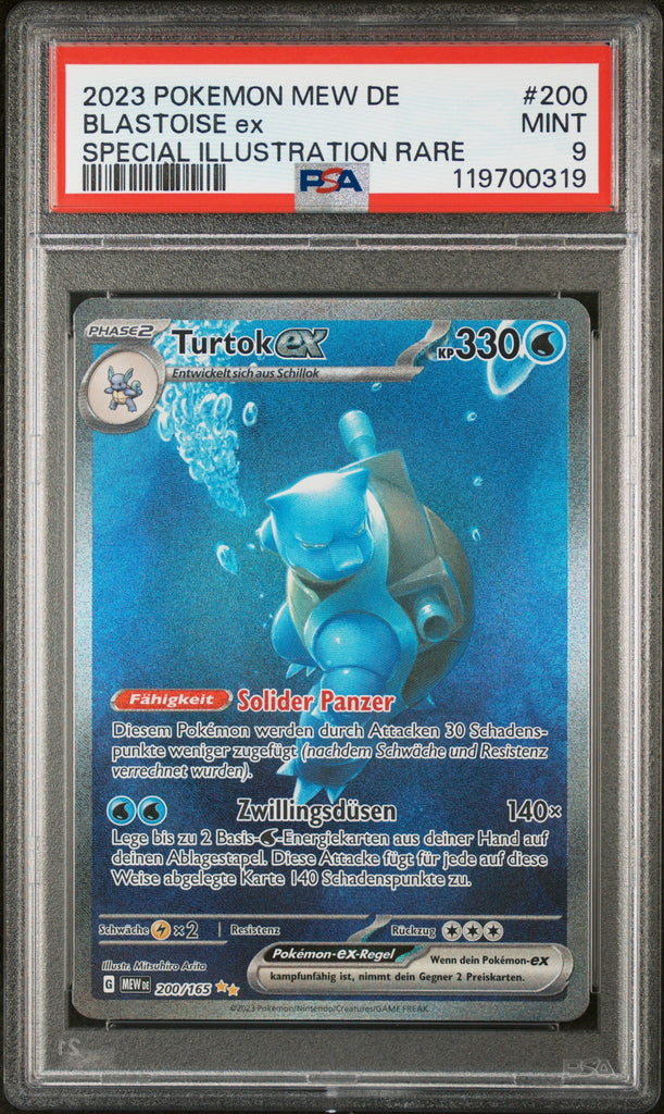 Turtok EX 2023 200 PSA 9 - German