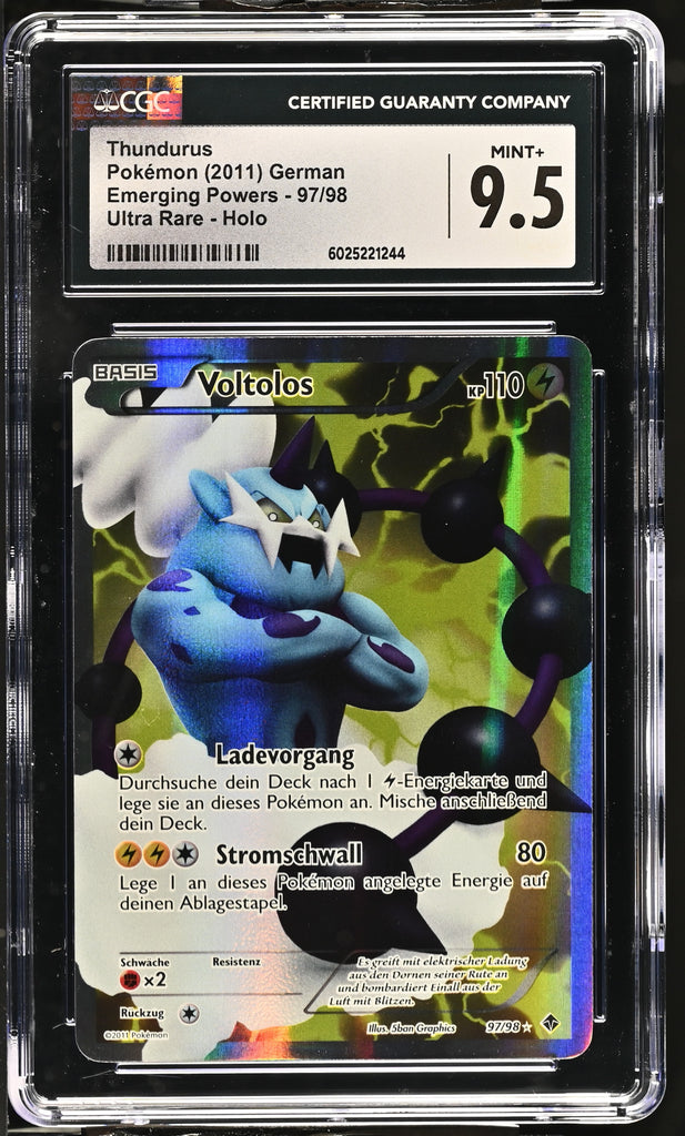 Thundurus 2011 #97 CGC 9,5 - German