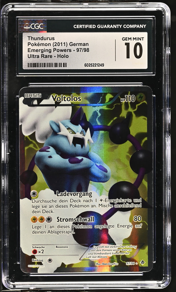 Thundurus 2011 #97 CGC 10 - German