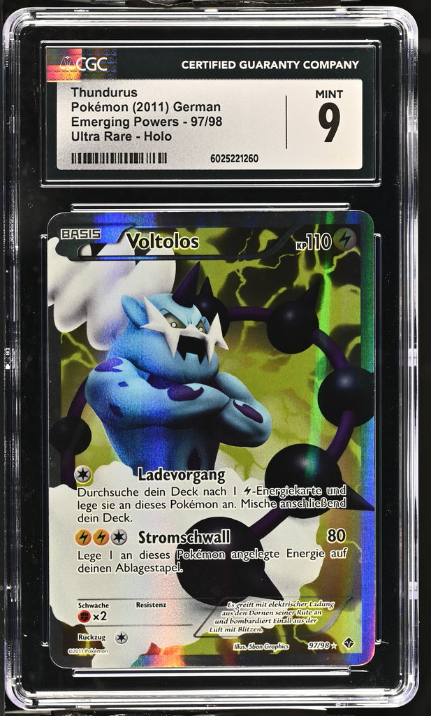 Thundurus 2011 #97 CGC 9 - German