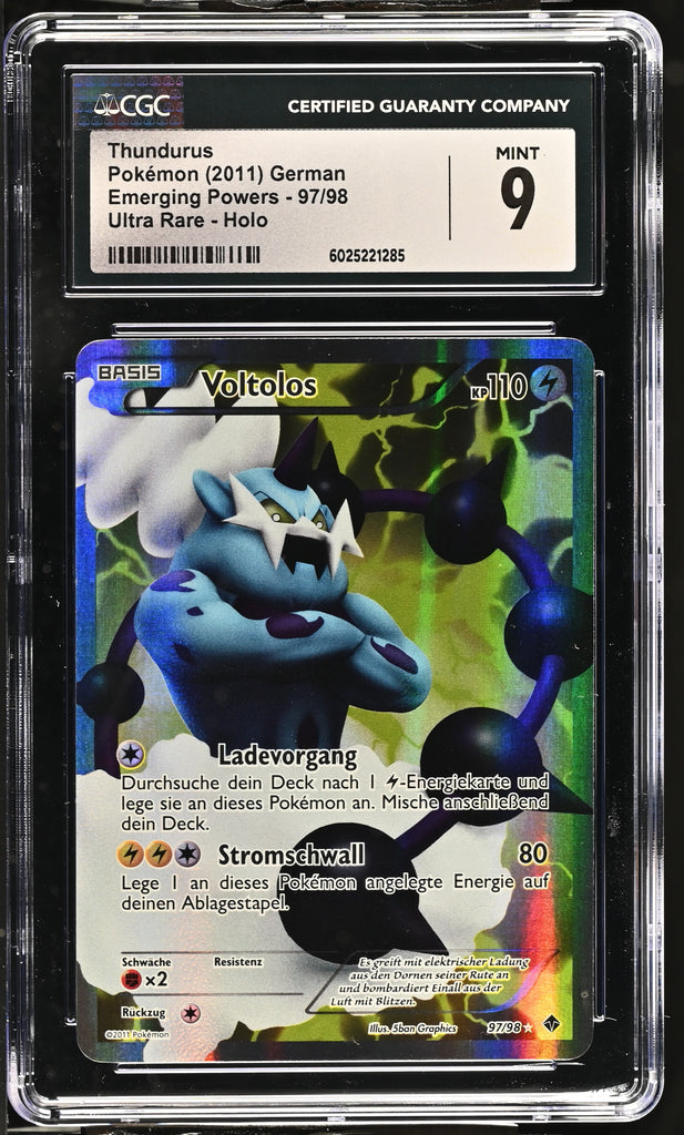 Thundurus 2011 #97 CGC 9 - German