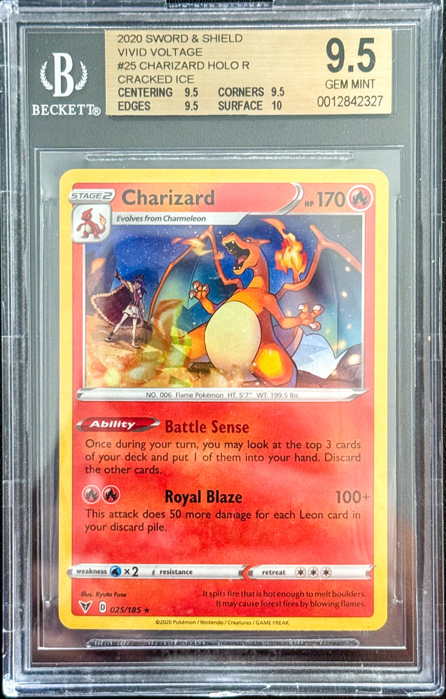 Charizard 2020 #25 BGS 9.5 - Englisch