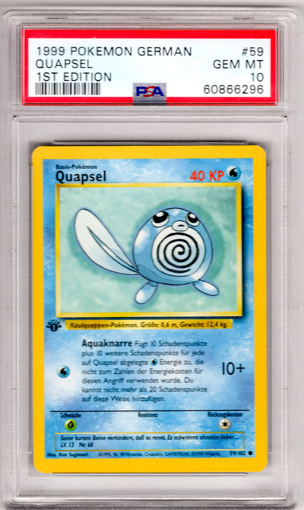 Politoed 1999 #59 PSA 10