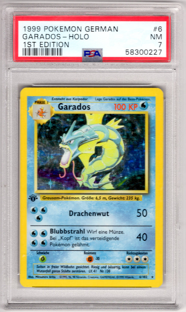 Gyarados 1999 #6 PSA 7