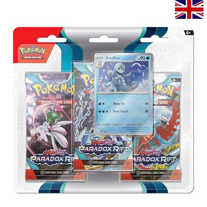 paradox rift card sleeves Scarlet &amp; Violet Paradox Rift 3-Pack Blister - English