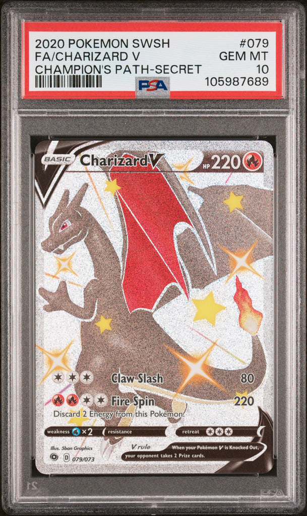 Charizard V 2020 79 Englisch PSA 10