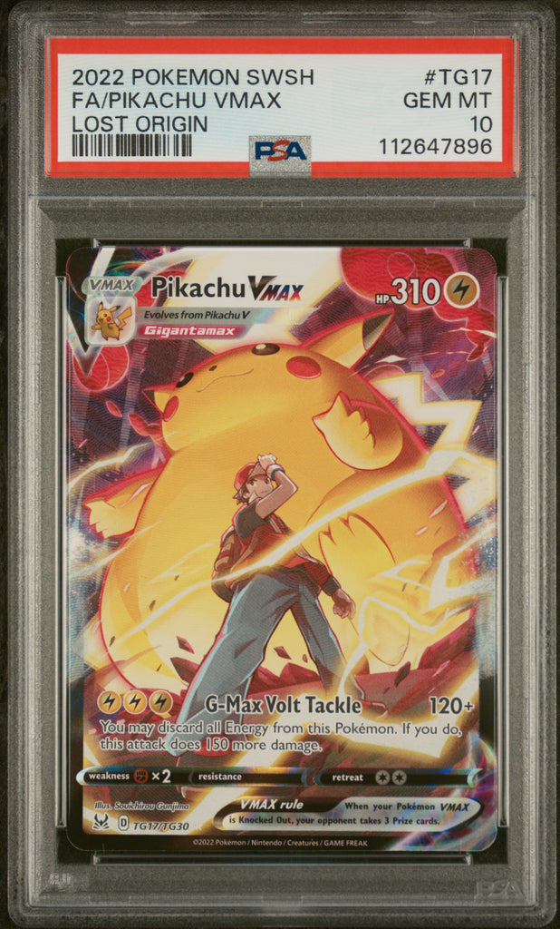 Pikachu VMAX 2022 17 Englisch PSA 10