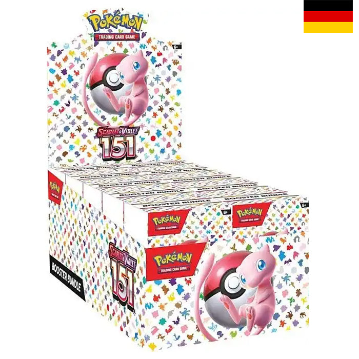 Karmesin & Purpur - Pokémon 151 6er Booster Bundle Display - Deutsch