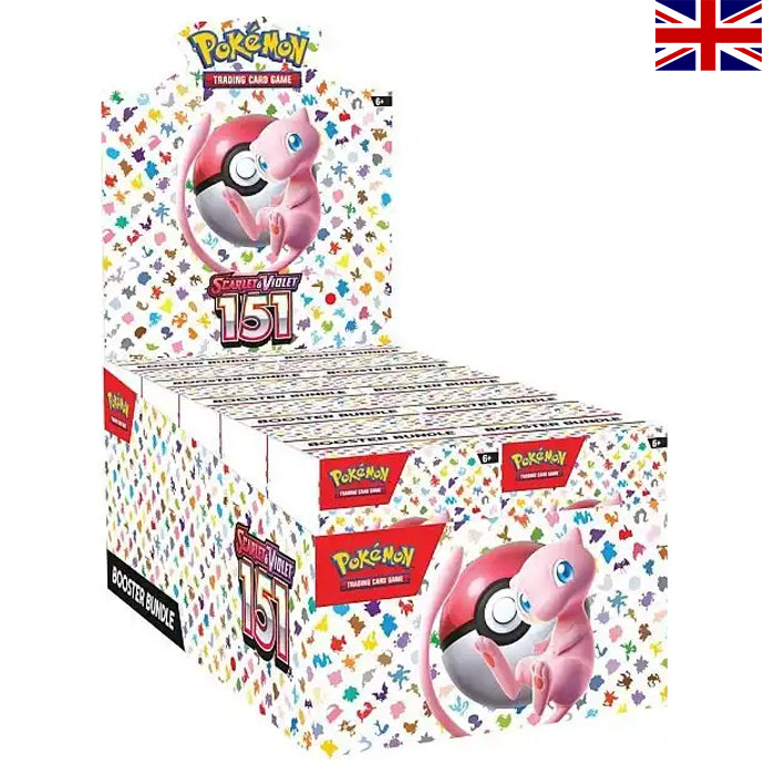 Scarlet & Violet - Pokémon 151 6er Booster Bundle Display - Englisch