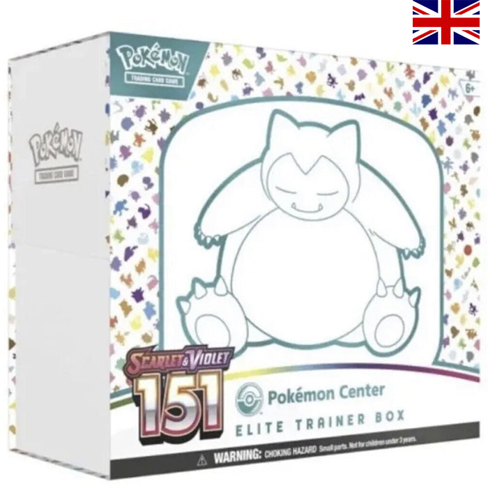 Scarlet & Violet - 151 Pokemon Center Elite Trainer Box - Englisch