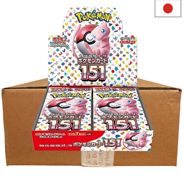 Scarlet &amp; Violet - Pokemon 151 sv2a Display - Japanese