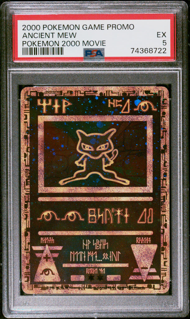 Ancient MEW 2000 Pokemon Movie Englisch PSA 5