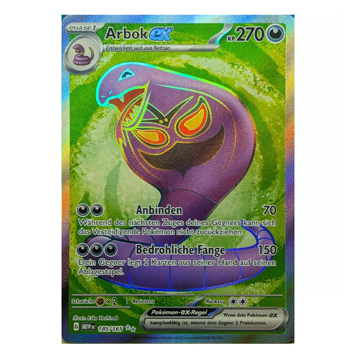 Arbok ex (MEW 185) - Deutsch
