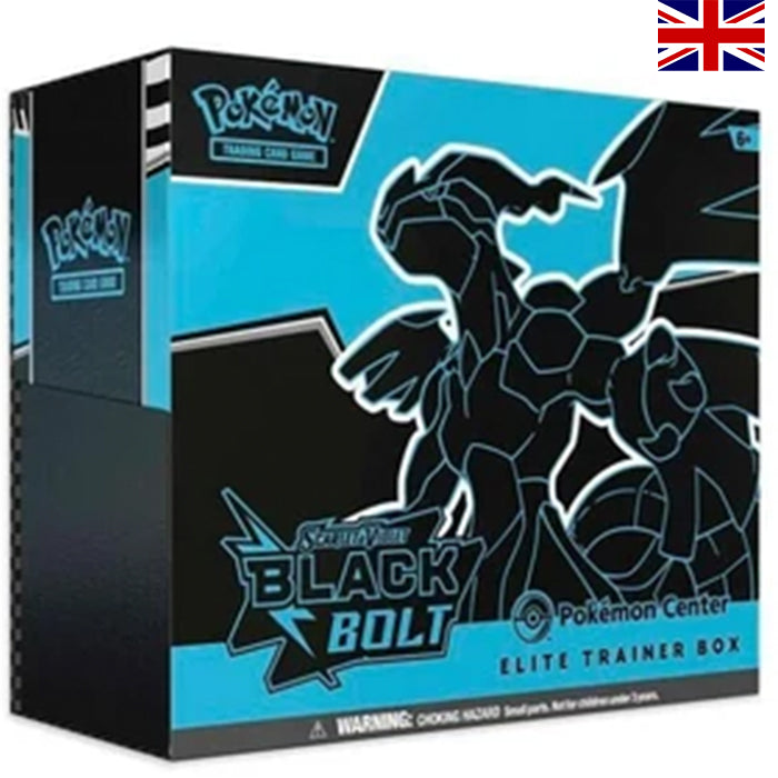 Schwarze Blitze Pokémon Center Top-Trainer-Box