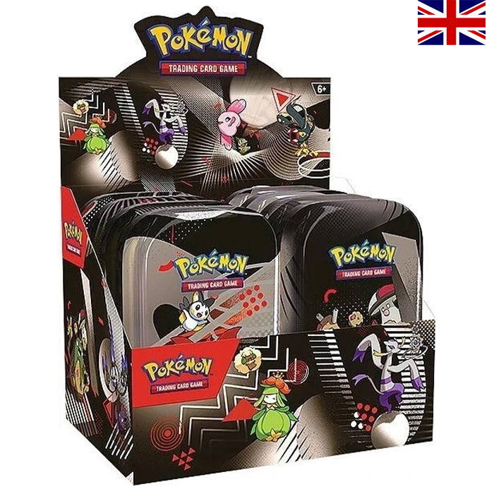 Schwarze Blitze & Weiße Flammen: Unova Mini Tin Display