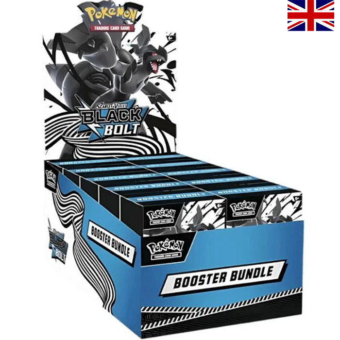 Scarlet & Violet - Black Bolt 6er Booster Bundle Display - Englisch
