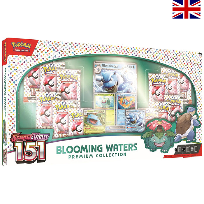 Scarlet & Violet - Pokémon 151 Blooming Warters Premium Collection - Englisch
