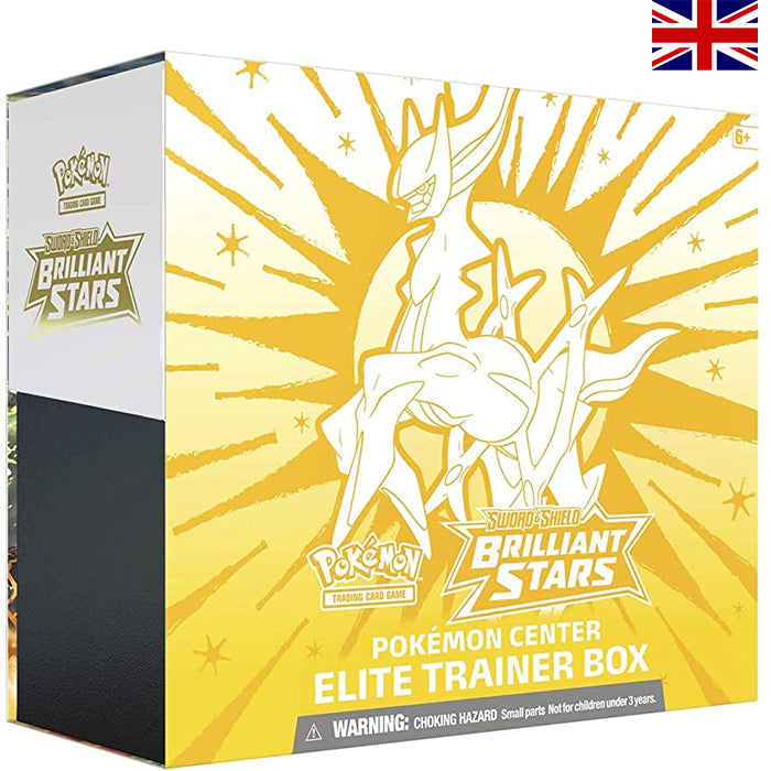 Sword & Shield - Brilliant Stars Pomemon Center Elite Trainer Box - Englisch