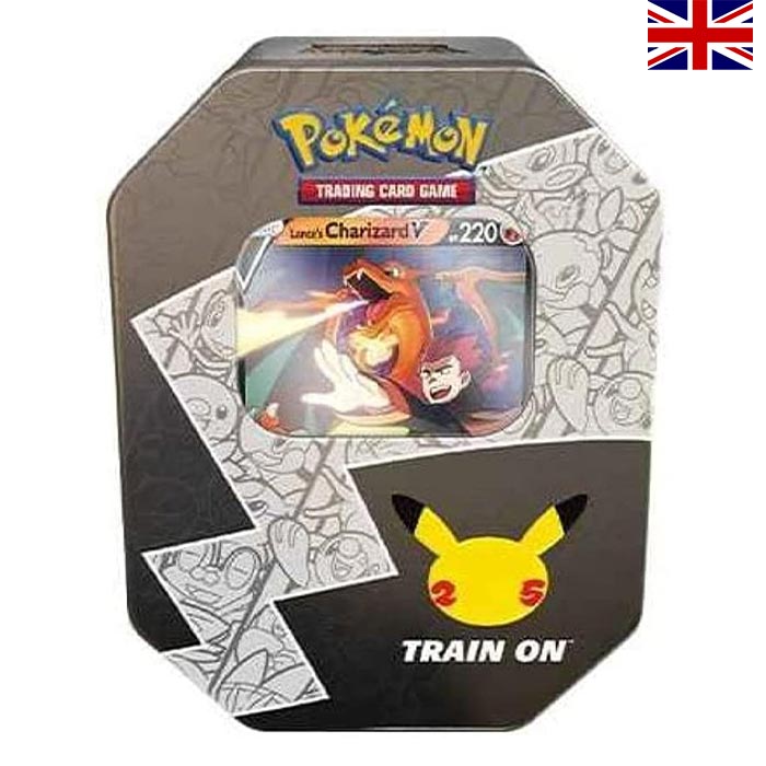 Celebrations: Lance's Charizard V Tin-Box - Englisch