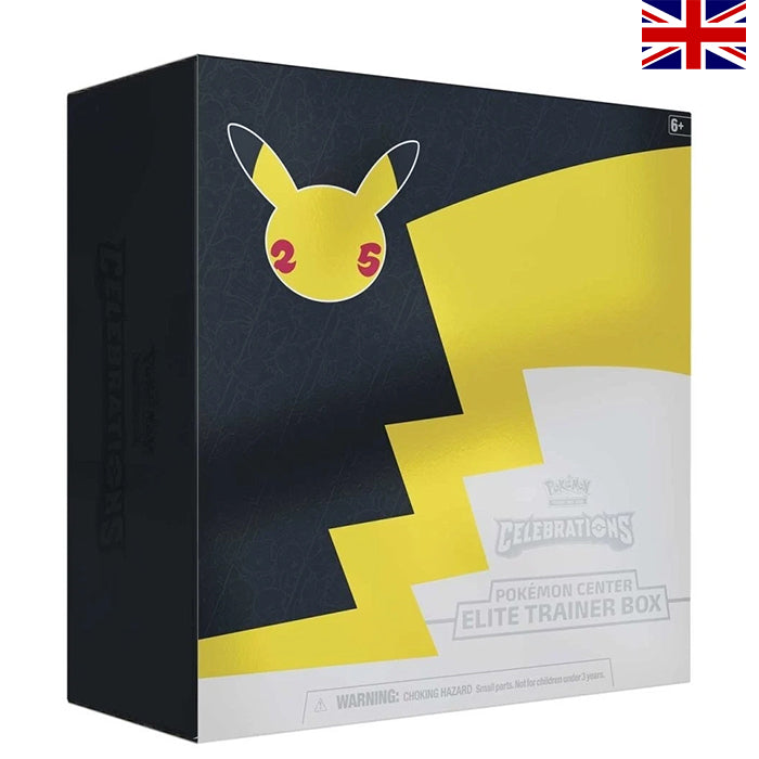 Sword & Shield - Celebrations Pokemon Center Elite Trainer Box - Englisch (Kleiner weißer Punkt)