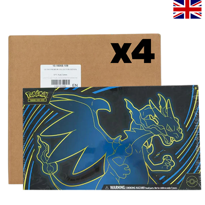 Mega Charizard X ex Ultra-Premium Collection Sealed Case - Englisch