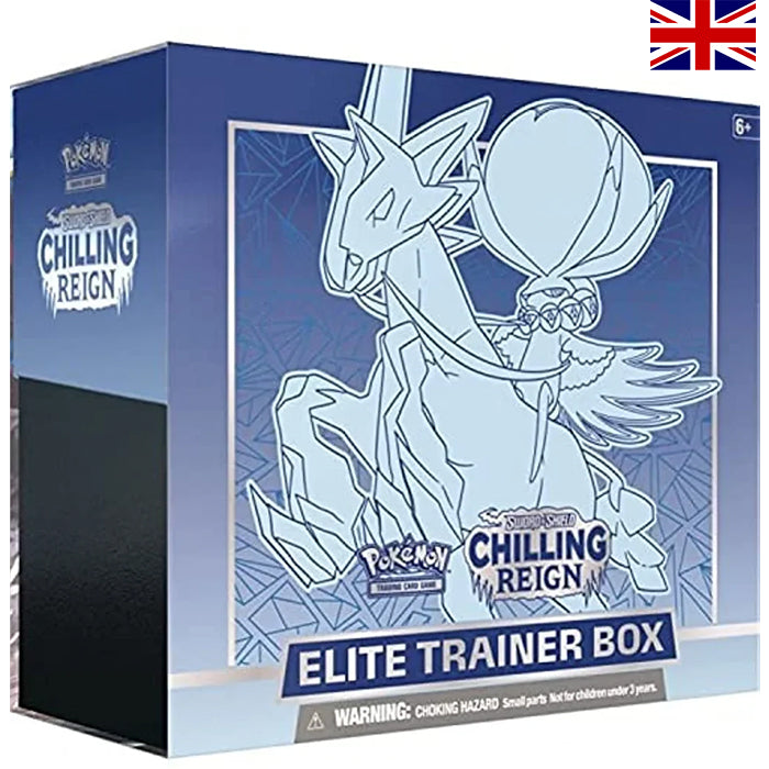 Schaurige Herrschaft Ice Rider Calyrex Top-Trainer-Box