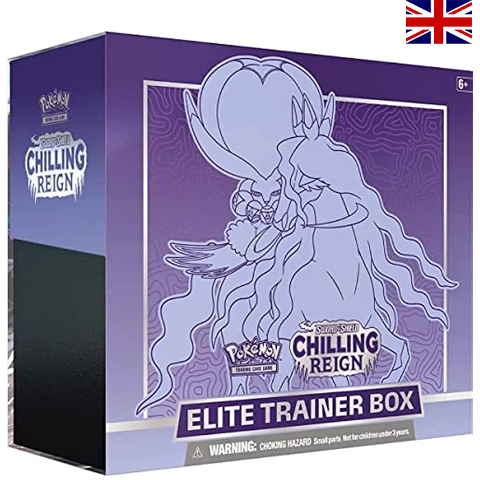 Sword & Shield - Chilling Reign Shadow Rider Calyrex Elite Trainer Box - Englisch
