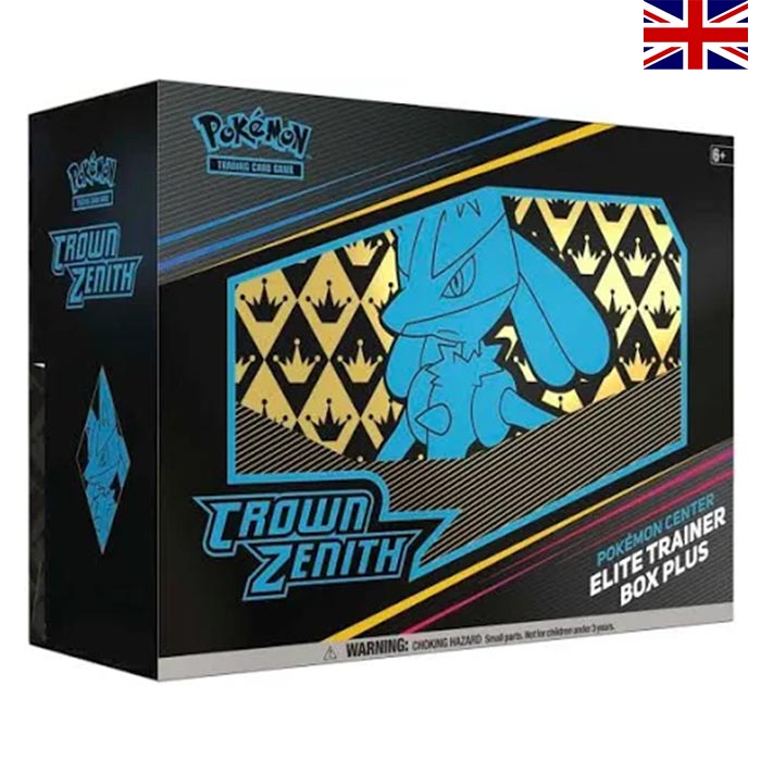 Sword & Shield - Crown Zenith Elite Trainer Box Pokemon Center - Englisch