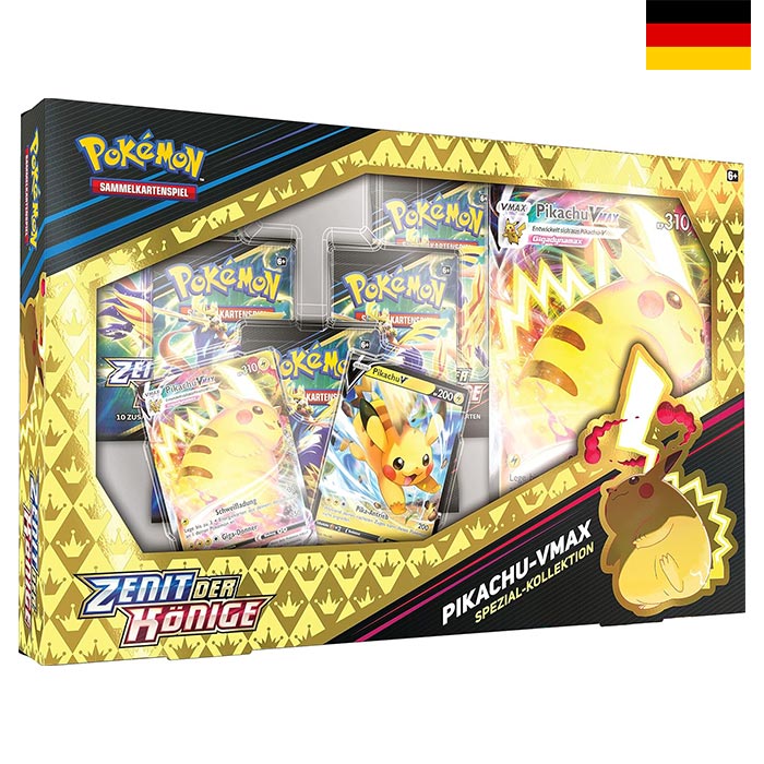 Zenit der Könige: Pikachu-VMAX Kollektion - Deutsch