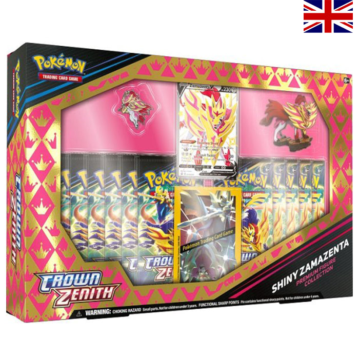 Crown Zenith Shiny Zamazenta Premium Figure Collection - Englisch