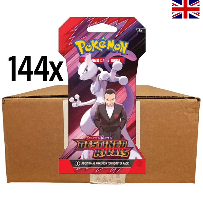 Scarlet & Violet - Destined Rivals Sleeved Booster Master Case - Englisch