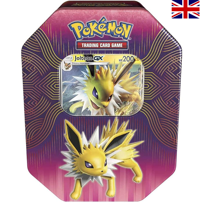 Elemental Power Tins: Jolteon GX Tin-Box - Englisch