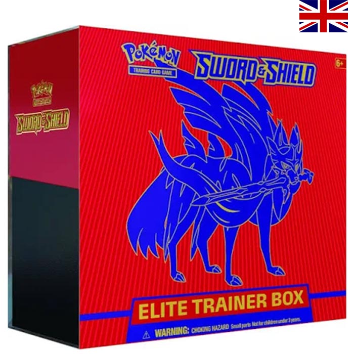 Sword & Shield - Elite Trainer Box Zacian - Englisch