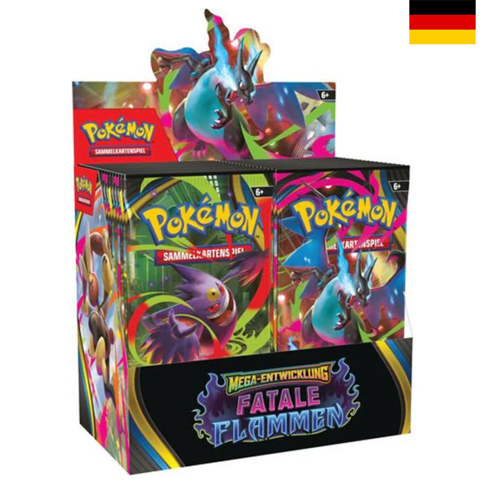 Mega - Fatale Flammen 36er Display - Deutsch