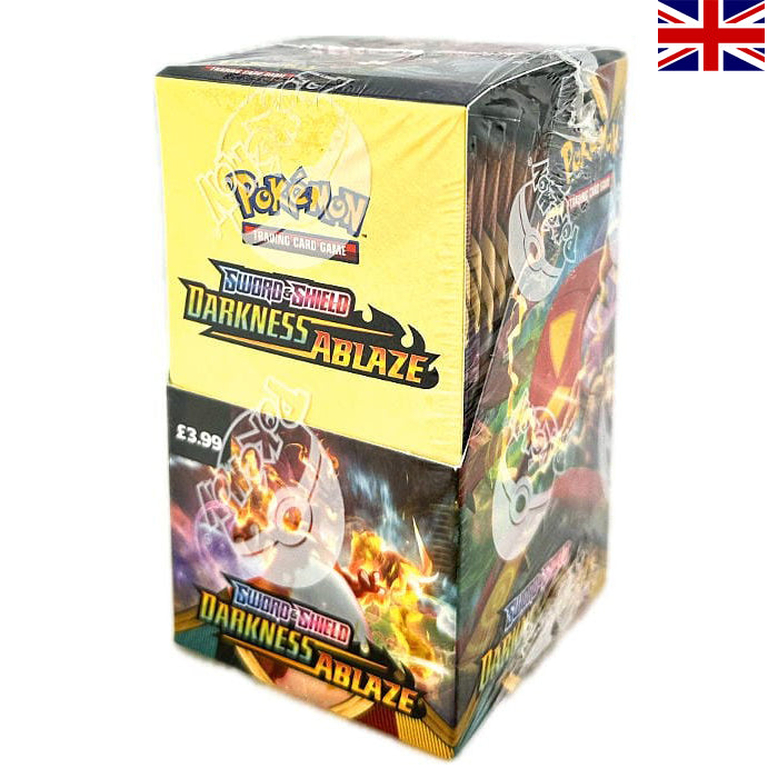 Sword & Shield - Darkness Ablaze 18er Display - Englisch
