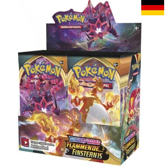 Schwert & Schild - Flammende Finsternis 36er Display - Deutsch