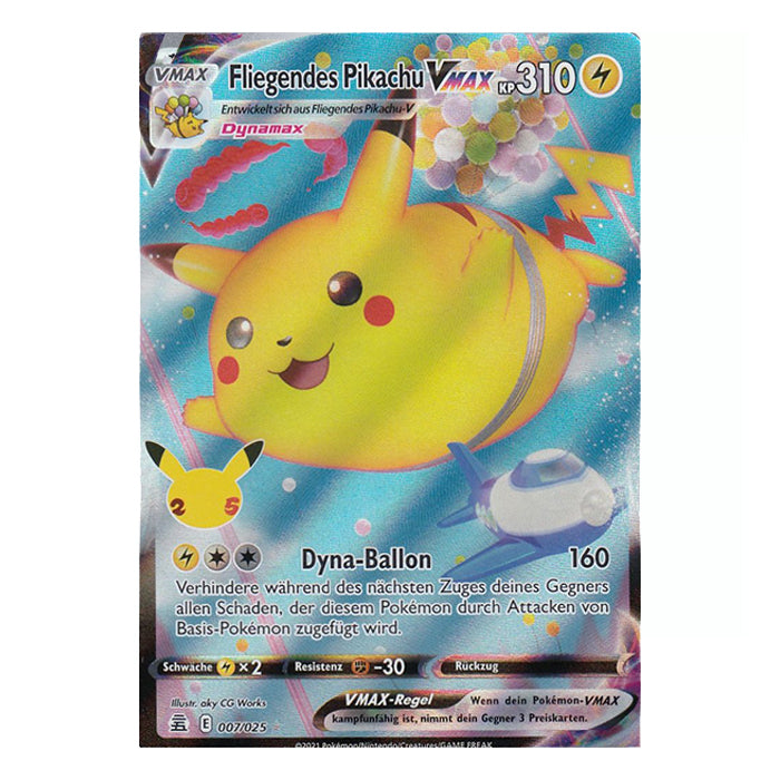 Fliegendes Pikachu VMAX (CEL 007) - Deutsch