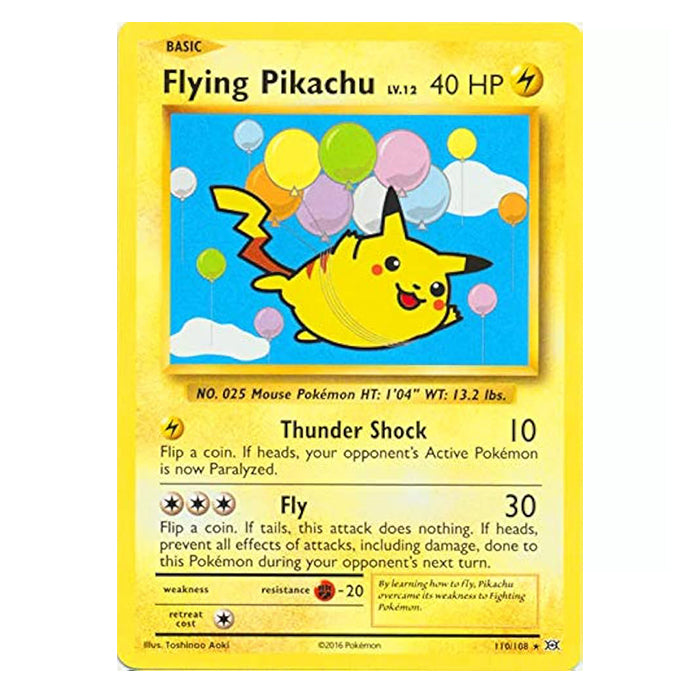 Fliegendes Pikachu (EVO 110) - Englisch