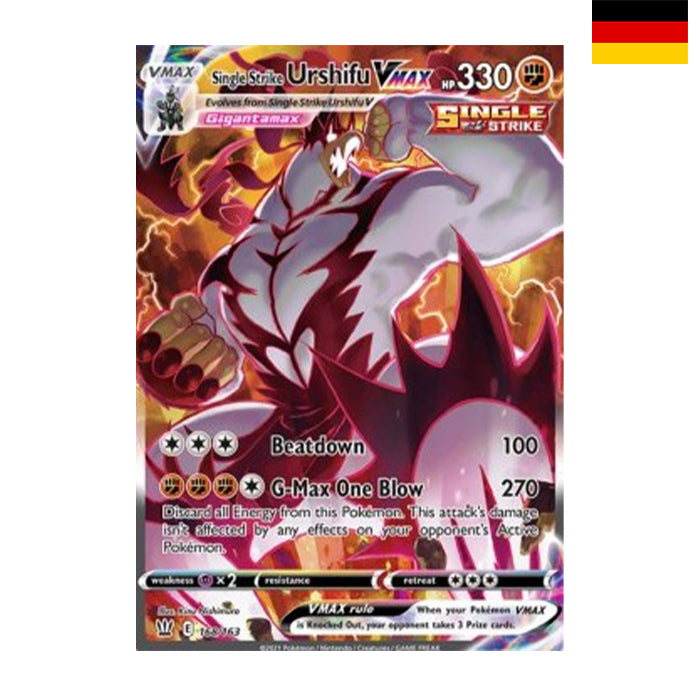 Fokussierter-Angriff-Wulaosu VMAX (BST 168) - Deutsch