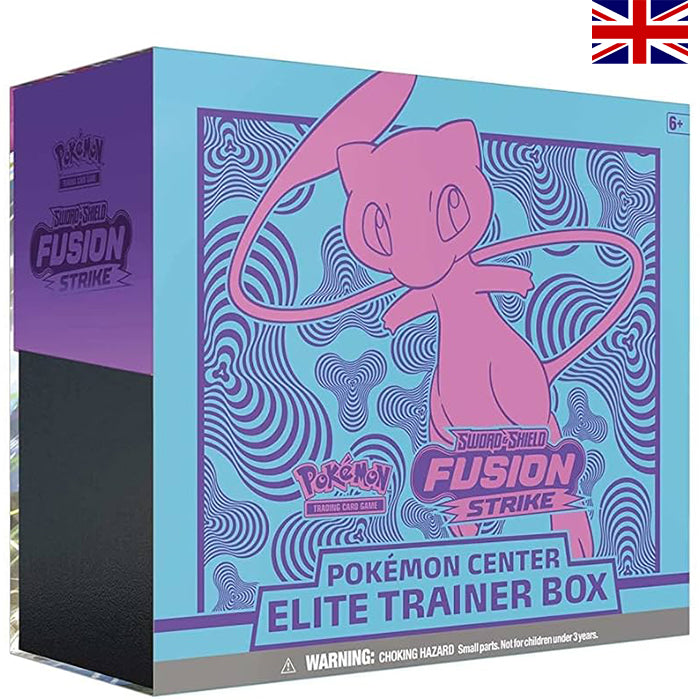 Sword & Shield - Fusion Strike Pokemon Center Elite Trainer Box - Englisch