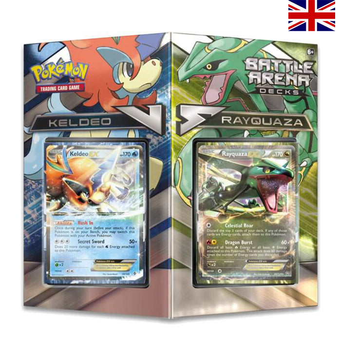 Battle Arena Decks: Rayquaza vs Keldeo - Englisch