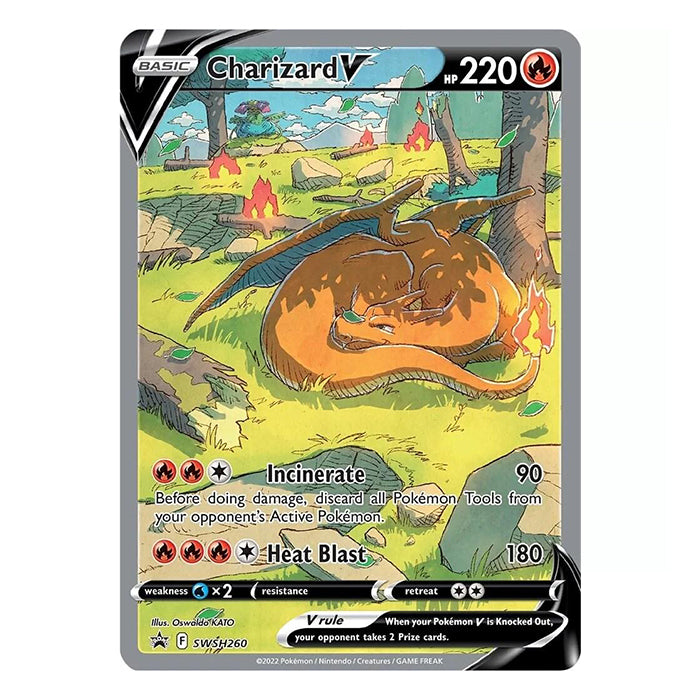 Glurak V (SWSH 260) - Englisch