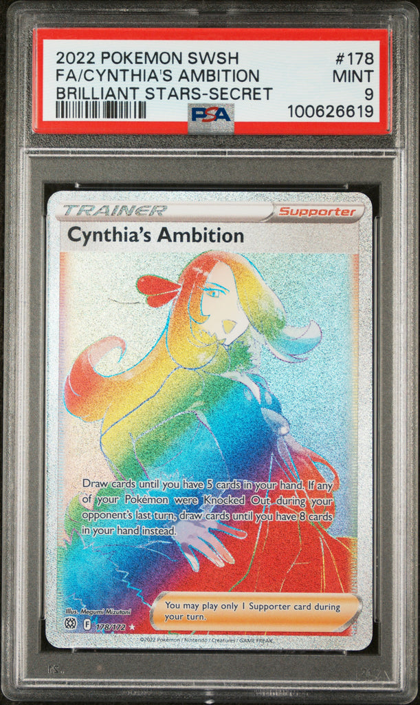Cynthia's Ambition 2022 178 Englisch PSA 9