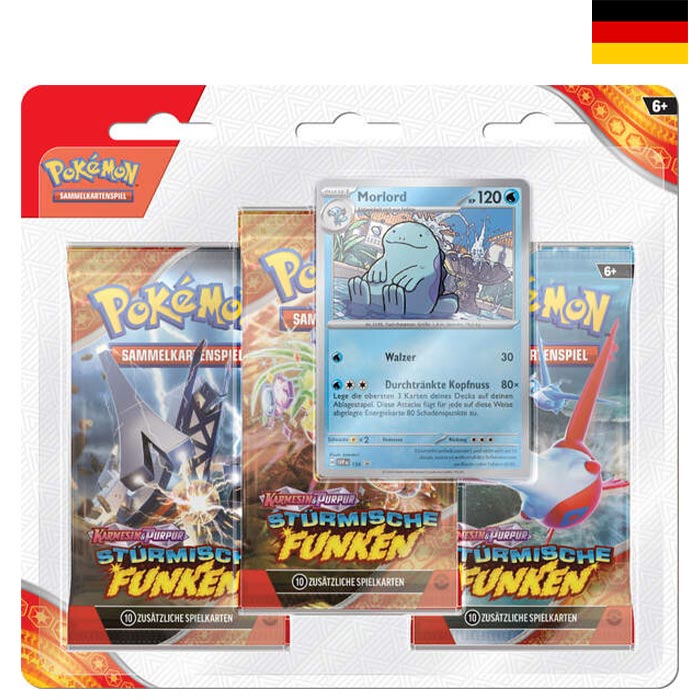 Karmesin & Purpur - Stürmische Funken 3er Blister - Deutsch