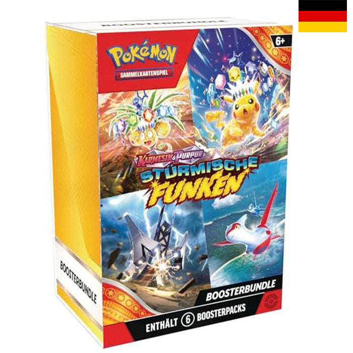 Karmesin & Purpur - Stürmische Funken 6er Booster Bundle - Deutsch