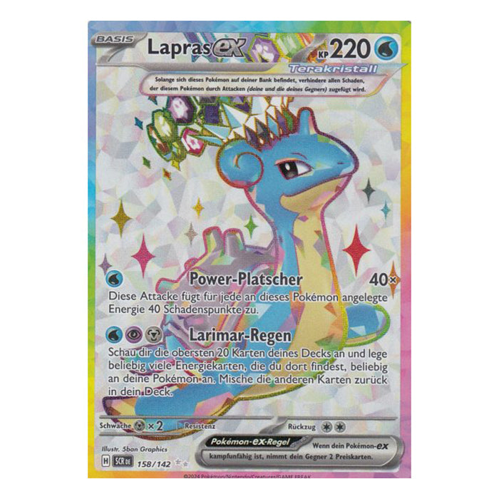 Lapras ex (SCR 158) - Deutsch