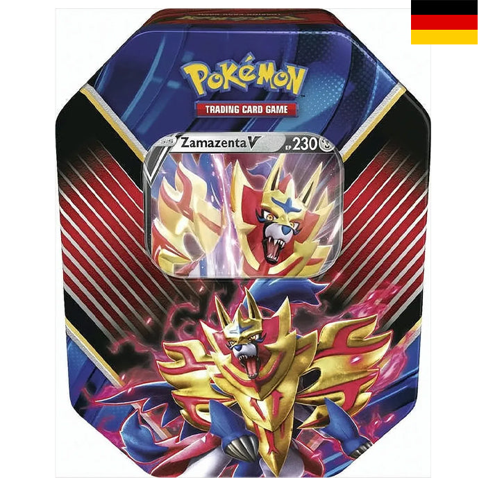 Legends of Galar Tins: Zamazenta V Tin-Box - Deutsch