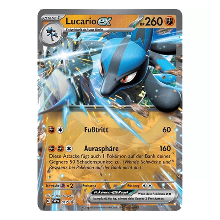 Lucario ex (SVP 017) - Deutsch