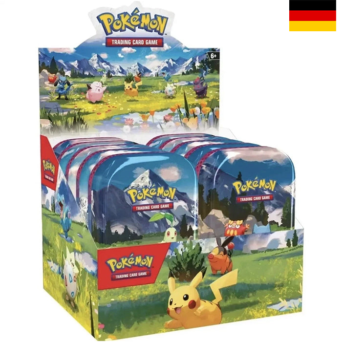 Mega Entwicklung Erhabene Helden Mini Tin Display - Deutsch